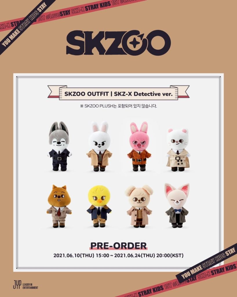 lee know skzoo plush